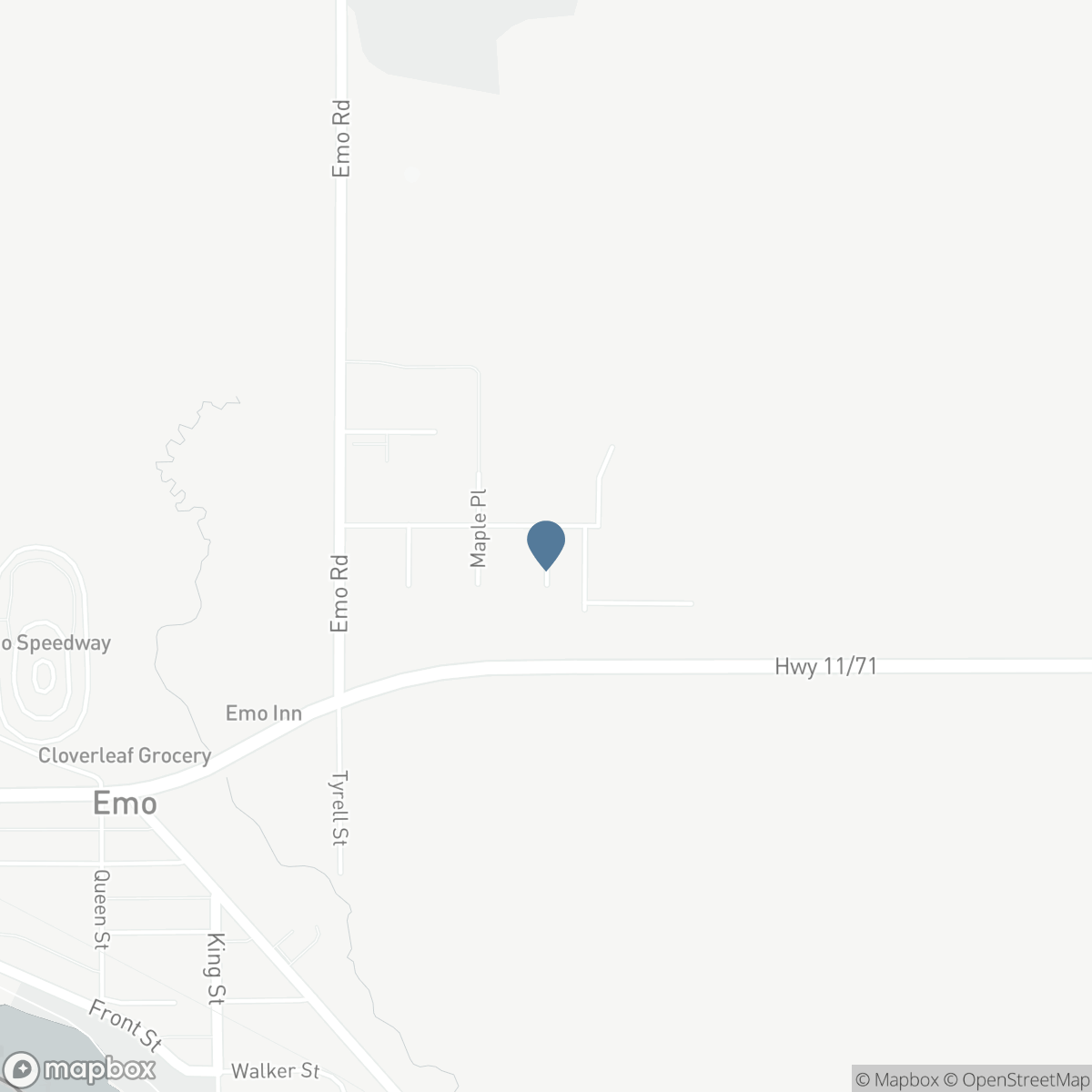 8 SPRUCE DRIVE, Emo, Ontario P0W 1E0